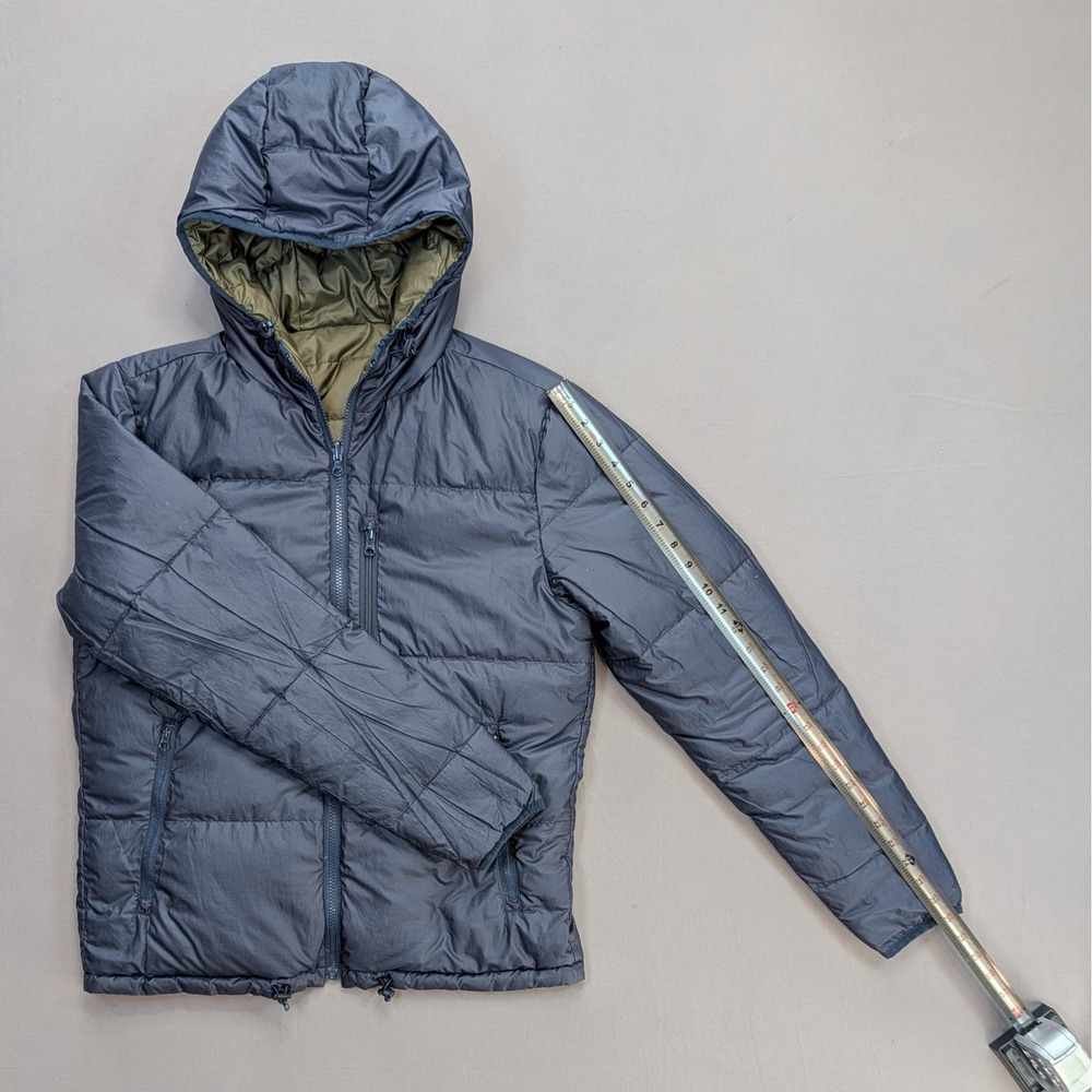 Outerknown Reversible Down Hooded Jacket Mens Med… - image 9